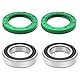 Mabutingti Hintere Radnabenlager Dichtung Kit für Yama-ha Banshee 350 Raptor 660 1987–2006 Blaster 200 2003–2006