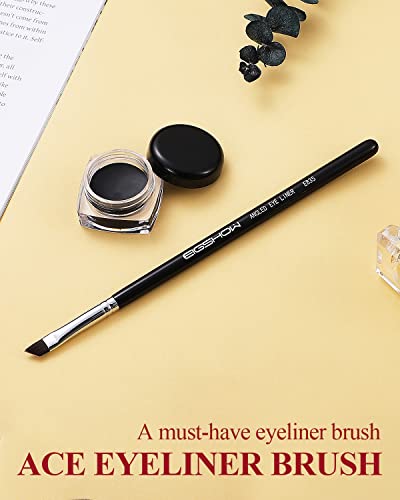 Eyeliner Brush, EIGSHOW Precision Eye Liner Makeup Brush, Angled Eyeliner Brush, Ultra Thin Slanted Flat Angle, Cruelty-Free Synthetic Bristles, Great for Pros & Beginners - Image 3