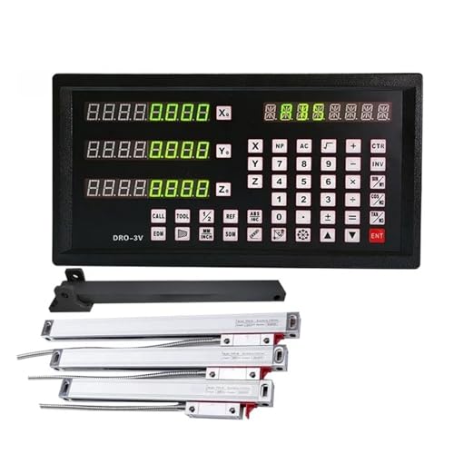Visualizador Digital DRO-3V con 3 Reglas Codificadoras miniatura 1