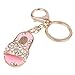 Produktbild bigboba Creative Slipper Form mit Diamant Schlüsselanhänger Schlüsselanhänger Anhänger Kleine Geschenk Schlüsselanhänger Handtasche KFZ-Dekoration Pink