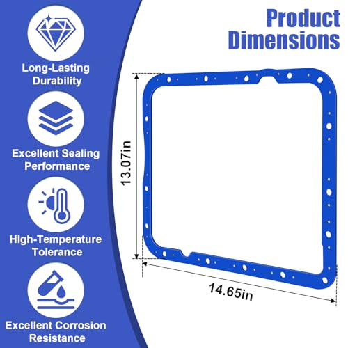 GM 700R4 / 4L60 / 4L60E / 4L65E Transmission Pan Gasket — Moroso 93104 Compatible - Image 3