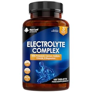 Electrolytes Tablets – High Strength Electrolyte Tablets Rehydration Tablets – with Potassium, Calcium, Sodium, Chloride, and Magnesium Fasting Keto Electrolytes Vegan Made in UK