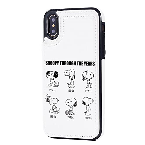 Amazon.co.jp: iPhone X ケース 手帳型 iPhone XS ケース スヌーピー