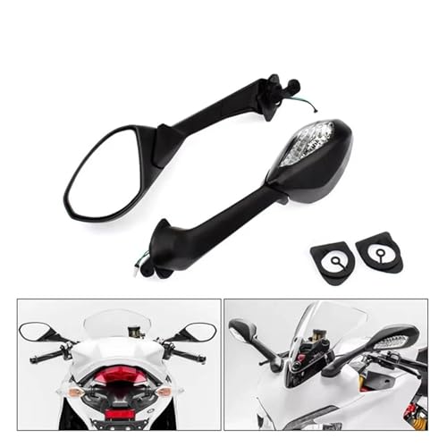 Reflector LED de señal giro espejo retrovisor motocicleta Ducati Supersport 939s intermitente 5