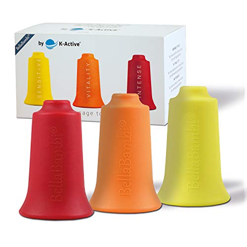 BellaBambi Schröpfkopf by K-Active Mini Trio | Je 1 Cup in gelb orange rot