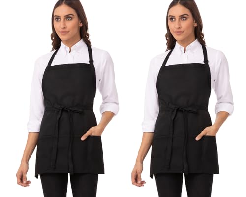 Chef Works Unisex Three Pocket Apron