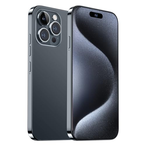 A15 Pro Max Cell Phone,8GB+512GB Ultra Memory Unlocked Phone,Android 13.0 Smartphone,6800 mAh Battey,6.82-inch HD Screen,Dual SIM, Dual Standby,108MP Camera, 5G Phone.(Black)