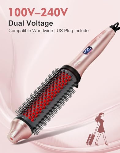 Infrared Thermal Brush, 2026 Upgrated Negative Ion Thermal Round Brush for Women Girls Hai - image 7