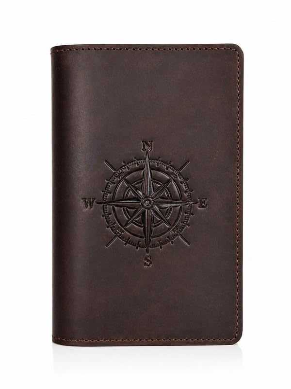 Men’s Genuine Leather Passport Holder – RFID Blocking Travel Wallet with Multiple Card Slots, Slim Design & Secure Document Storage |SL_55-image-49