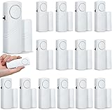 Youyole 16 Pieces Door Window Alarm for Home Security Bulk Wireless Door Window Alarm Sensors Anti Theft Security Burglar Bell for Safety, Doorbell, Office, House Safety Protection