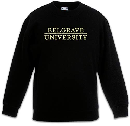 Sweat-shirt Belgrave University pour enfant un pull noir facile à laver