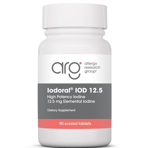 Optimox, Iodoral 12,5mg, con Yodo y Yoduro de Potasio, Depot, 90 Comprimidos veganos, Testados en Laboratorio, Vegetarianos, Sin Gluten, Sin Soja, no GMO