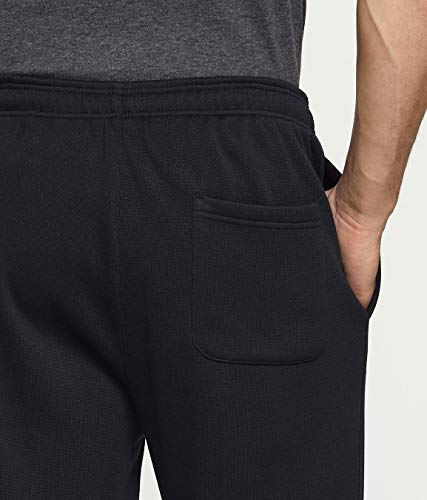 Calça de moletom térmica TSLA de lã afunilada para treino ativo, Jogger Marled Sweatpants(ykb41) - B