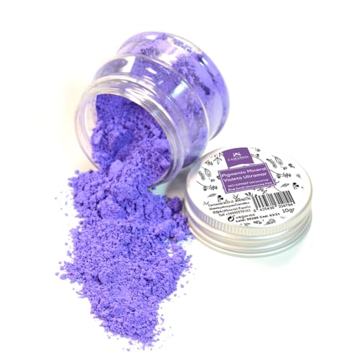 Camassia Pigmento mineral en polvo Violeta (Ultramar) | Pigmentos minerales y micas | Ultramarine Blue (and) Ultramarine Pink | 10gr