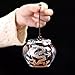LINKIO Ceramic Food Jar Retro Silver Dragon Pattern Tea Can Household Sealed Can Tea Storage Can Unique Ceramic Organizer Pantry Storage Containers