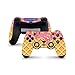PS4 Controller Skin de 46 North Design, 3M Technology, Postre Dulce Gofre Helado Lindo, Apto Para PS4 Regular, Pro, Slim Controladores, Fabricado en Canadá