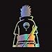 HQSM Auto Sticker Adesivi per Moda Anime Naruto Decalcomanie in Vinile 10,9 cm * 17,1 cm Adesivo per Auto