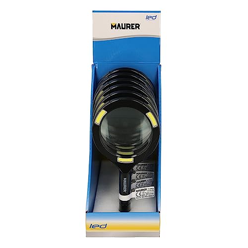 Maurer Lupa Con Led 2,5 Aumentos