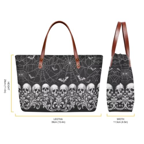 Image of Top Handle Purse for Women, Large Tote Handbag With PU Wallet Set, Gift for Mom