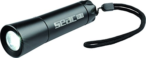 Seac R1 Linterna Led Subacuática, Unisex, Negro, U