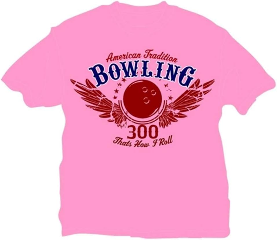 That's How I Roll Bowling T-Shirt- Pink