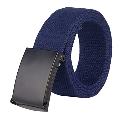Men Women Fashion Waist Belt Narrow Stretch Dress Belt Pants Belt Buckle Canvas Waistband Mens Designer Belts
