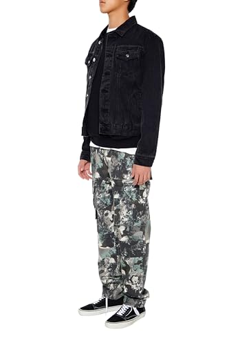Forever 21 Men's Slim-fit Camo Cargo Pants3