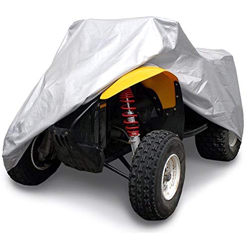 XIONGG Lawn Tractor Cover, Features Double Stitched Seams & Interior Waterproof Coating,XL:216 * 120 * 102cm