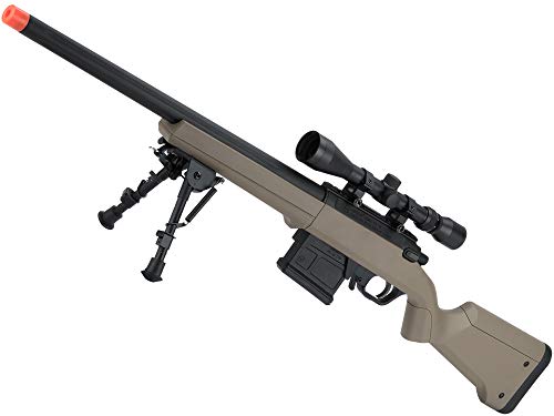 Evike Airsoft - Amoeba - Striker - S1 Gen2 BOL.t Action Sni.per Ri.fle (Color: Dark Earth)