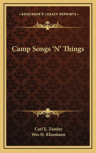 Camp Songs 'N' Things