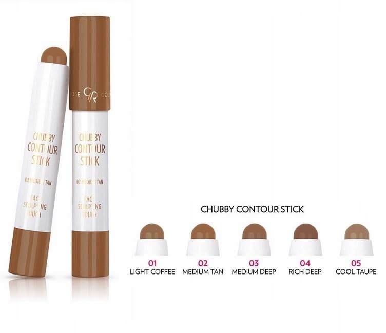 Golden Rose Chubby Contour Stick No: 04 Rich Deep - Mat Saten Stik Kontür