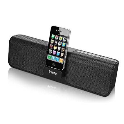 i Home i P 46 Portable 30 Pin i Pod/i Phone Speaker Dock product image