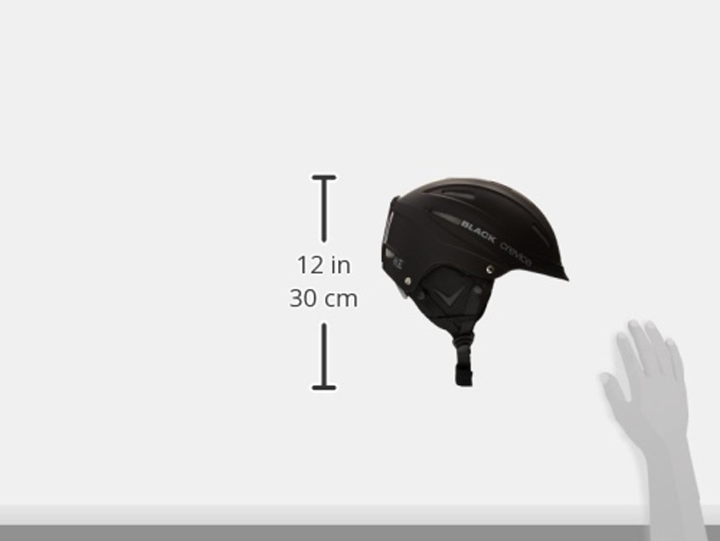 Black Crevice Ischgl Casco da Sci