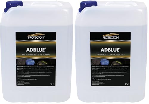 AdBlue 5 litros líquido de escape Protecton paquete de 2 para viajes largos en coche diésel