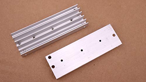 Image of Aluminum Heatsink 100 * 13 * 34 mm Heat Sink Cooling LED Power for Electronics (4 INCH HEATSINK)