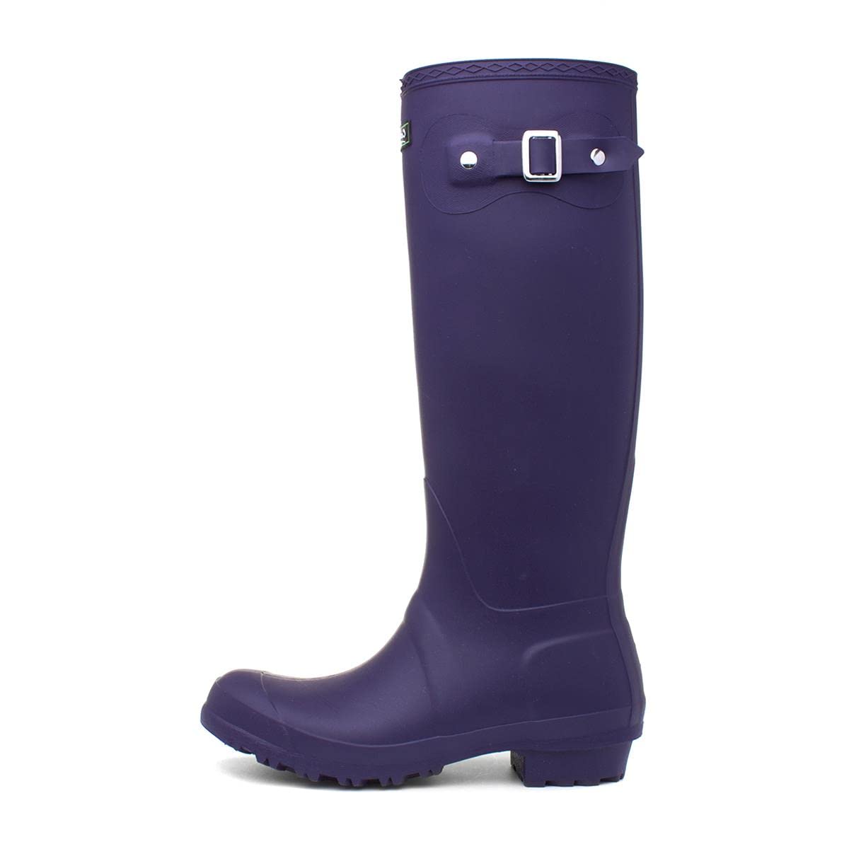 Cotswold Pull-On Self-Lined Wellingtons - Purple - Size 8