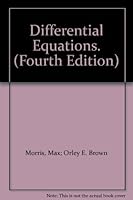Differential Equations B0010225DW Book Cover