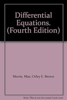 Hardcover Differential Equations. (Fourth Edition) Book