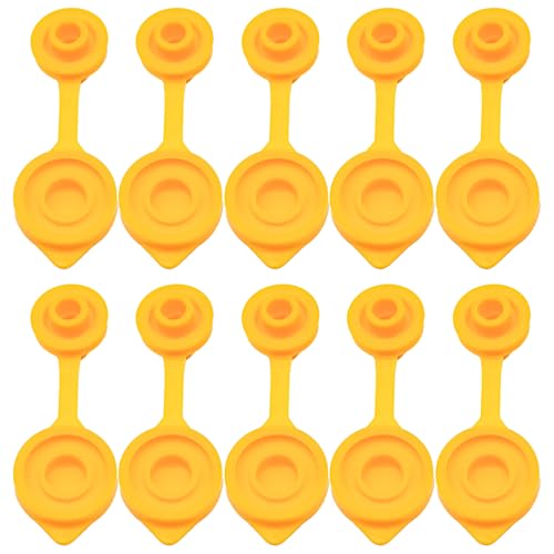 Gas can Vents for Plastic Gas Cans Gas Can Vent Caps Yellow Fuel Gas Can Jug Vents/Cap Replacement