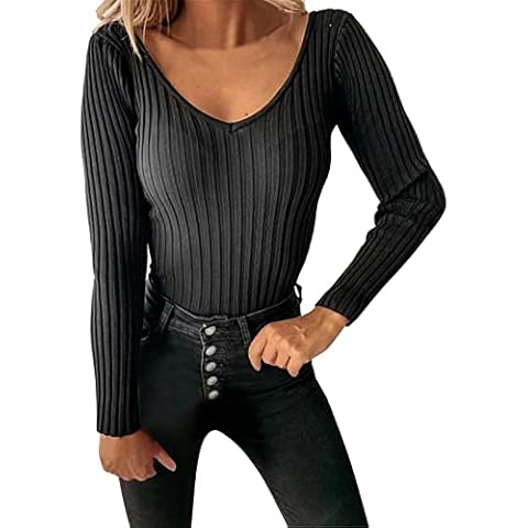 Corlidea Camiseta de manga larga para premamá Slim Fit Cover