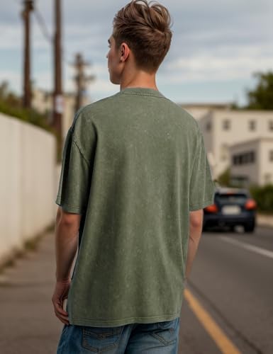 Image of EMMIOL Mens Y2k Baggy Shirts Graphic Tees Oversized Crew Neck Short Sleeve Streetwear Tshirts Summer Tops 2026