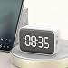 SODIAL Radio Reloj Despertador Digital con Radio FM, Altavoces con Conector para...