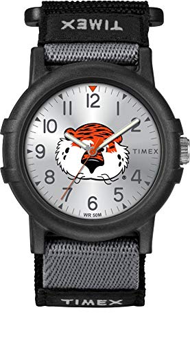 Image of Timex Unisex Collegiate Recruit 38mm Watch - Tennessee Volunteers with Black Fabric Strap