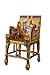Generic Gorgeous King Tutankhamun Throne Large - Handmade from polystone with The gold painting - Replica - handmade - made in Egypt, 300814