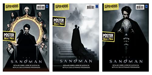 Superpôster Mundo dos Super-Heróis - Sandman - Arte A+B+C