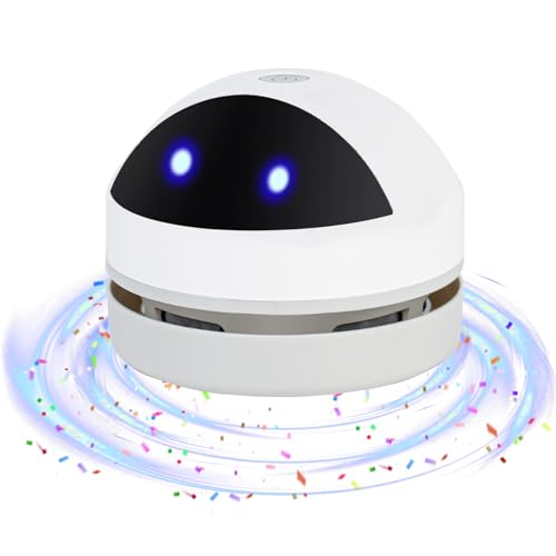 Trendecor Mini Desk Vacuum Cleaner, USB Rechargeable