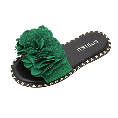 Children Kids Baby Girls Flower Candy Color Flat Slipper Casual Shoes, Shoes for Toddler