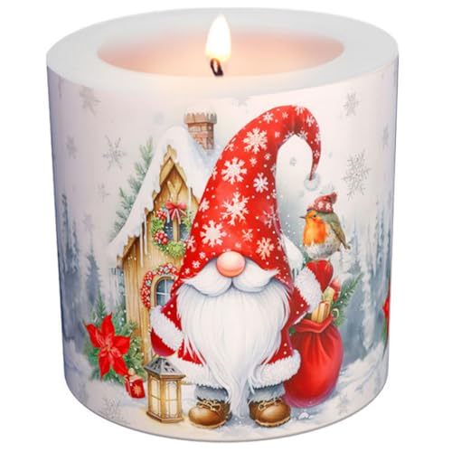 Besondere Weihnachtskerzen 14 Kerze Weihnachten Weihnachtszwerg Edik als Tischdeko für die...