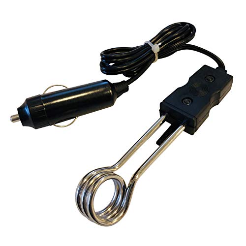 Professional EZ Travel Collection 12 Volt Beverage Heater, Tea Warmer, Coffee Mug Warmer (Cigarette Plug)