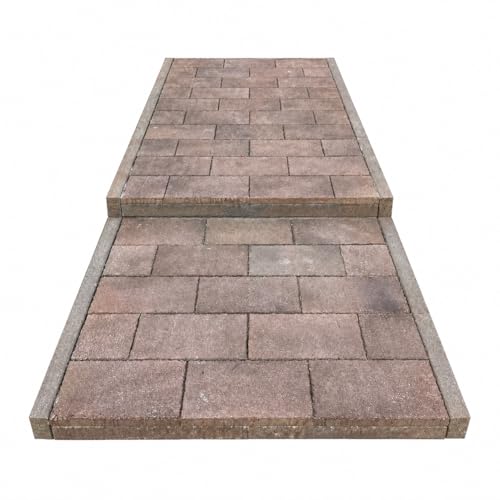 SZLIFE Pavé en Pierre Naturelle de, Extérieur Antidérapant et Résistant au Gel, pour Allée, Jardin, Terrasse, 60 × 30 × 5 cm